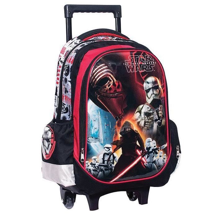 Sac a roulettes Star Wars Awakens 45 CM HAUT DE GAMME Cartable Cdiscount