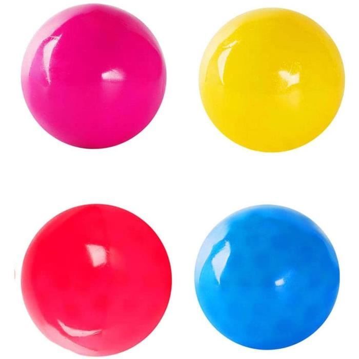 Boules de Plafond collantes – Balles Anti-Stress, Boule Murale Collante  Lumineuse Qui Reste coincée sur Le Toit Balles Anti-Stress