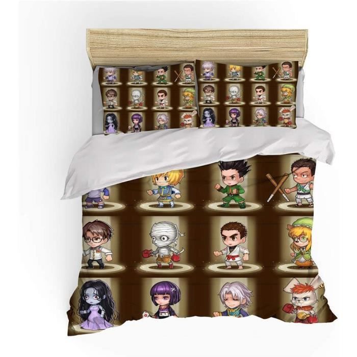 Hunter Hunter Killua Zoldyck Quilt Vers Le Bas Populaire Parmi Les Jeunes Etudiantsc Tissu 2x240cm 245 Cdiscount Maison