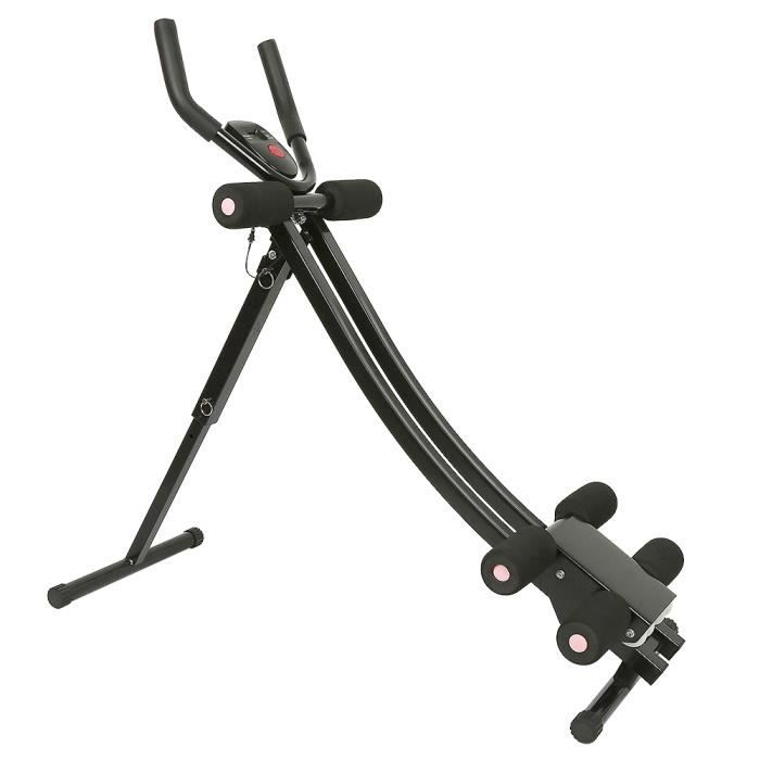 Machine Abdominale (ab Fitness / Sit-up) Pour Muscler Les Abdos - Acier, Dimensions 74x70x62 Cm, Neuve