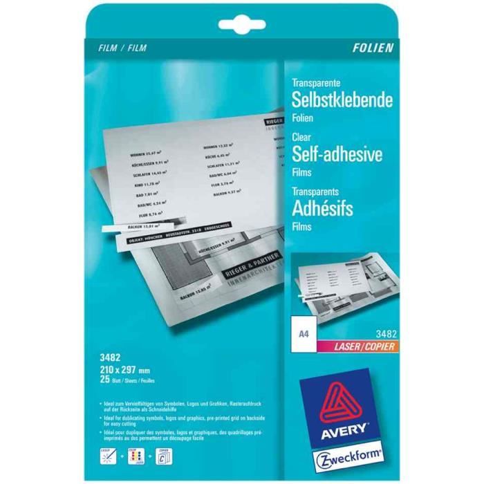 Пленка Самоклеющаяся Для Принтера А4 Прозрачная Купить