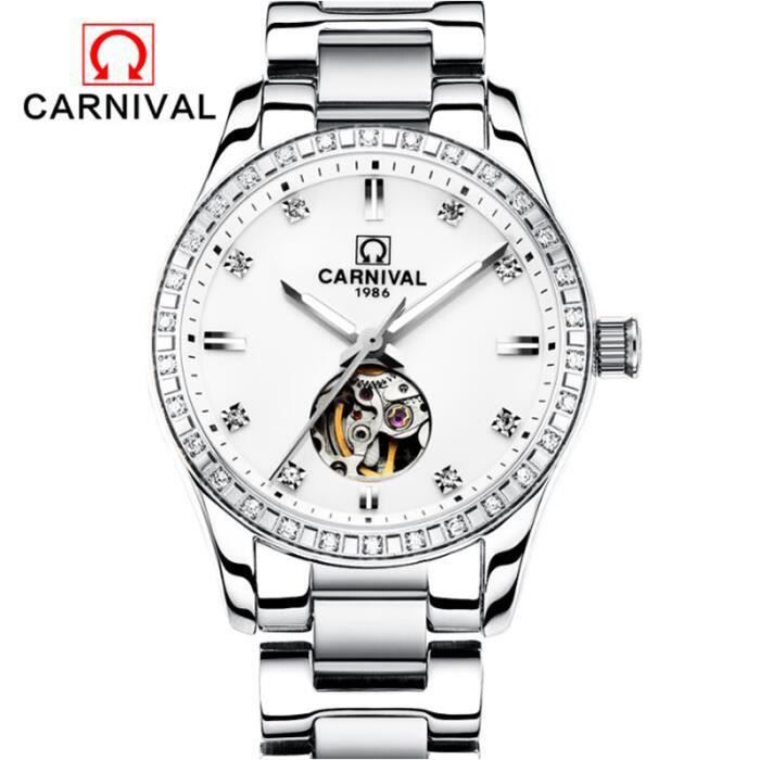CARNIVAL Montre Femme Automatique M canique Montre de Marque