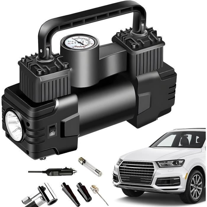 Compresseur D'air Portable 12V 150 PSI - Gonflage Pneus Voiture, Vélo, Numérique