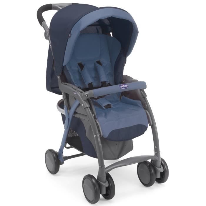 CHICCO Poussette New Simplicity Top Blue Cdiscount Puericulture Eveil bebe