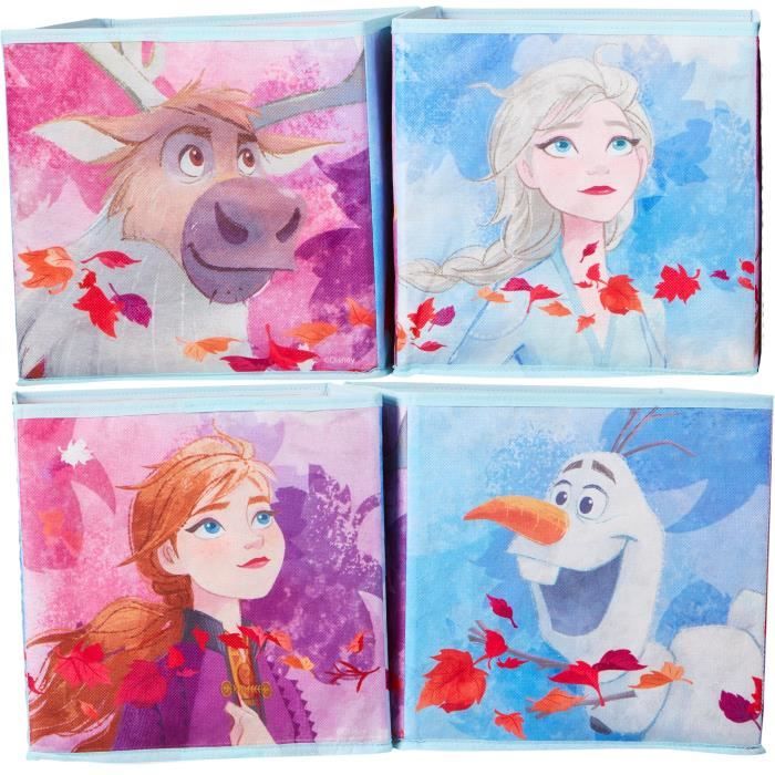 La Reine des Neiges - Disney Frozen - Enfants Coussin - My Hero rose  35x35cm - Cdiscount Maison