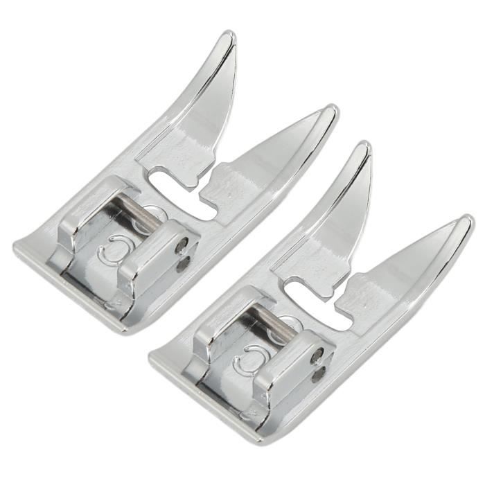 Pied-de-biche Pour Machines à Coudre Extensible HILILAND En Acier 5,6