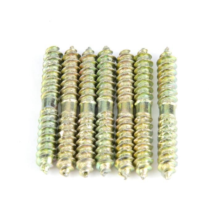 Lot De 20 Boulons Cintre M4x40mm à Double Filetage - Pour Montage De Meubles - Marque Uxcell - Neuf