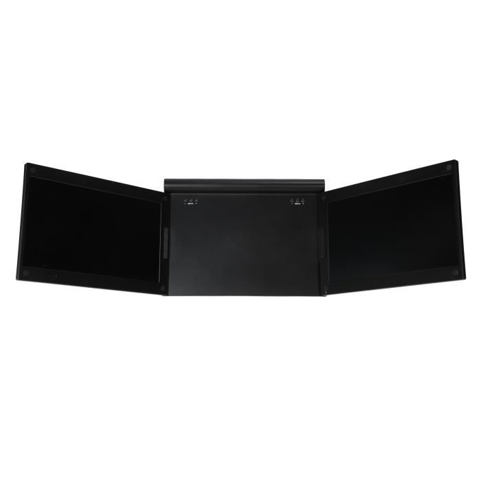 Écran PC Portable 27,5" Full HD GT Media - Double écran Nomade Noir