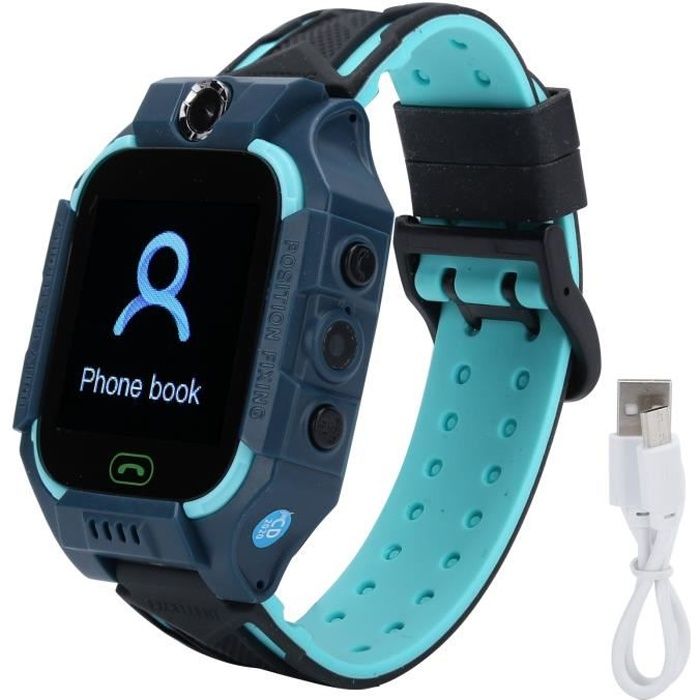 Fdit Montre connectée pour enfant avec carte SIM 2G, appareil photo, appel  SOS, anti-perte Z6 - Cdiscount Téléphonie