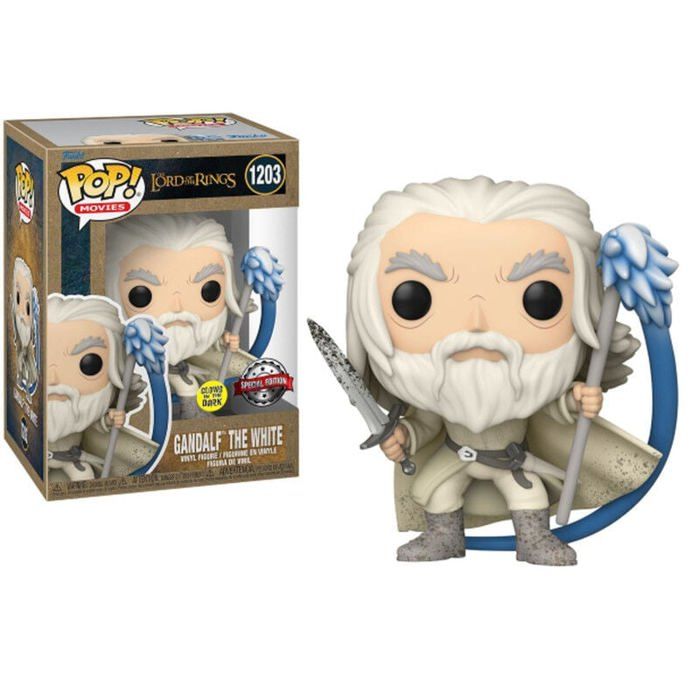 Funko Pop El Se&ntilde;or De Los Anillos Gandalf The White Exclusive Dor&eacute;