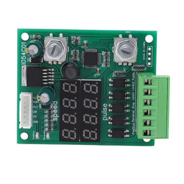 Contrôleur Moteur Pas à Pas -SMC01 - Programmable DC 5-30V Avec Écran LCD