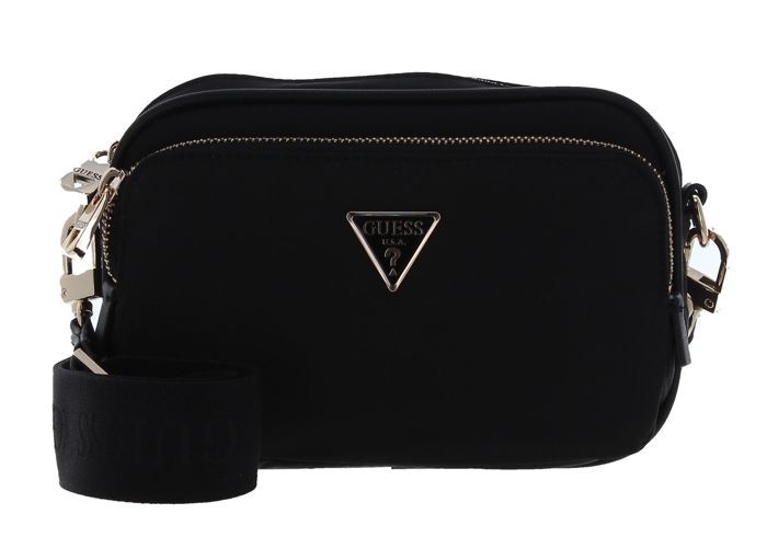 GUESS Eco Gemma Mini Crossbody Camera Bag Black [206358] sac à épaule bandoulière sacoche noir