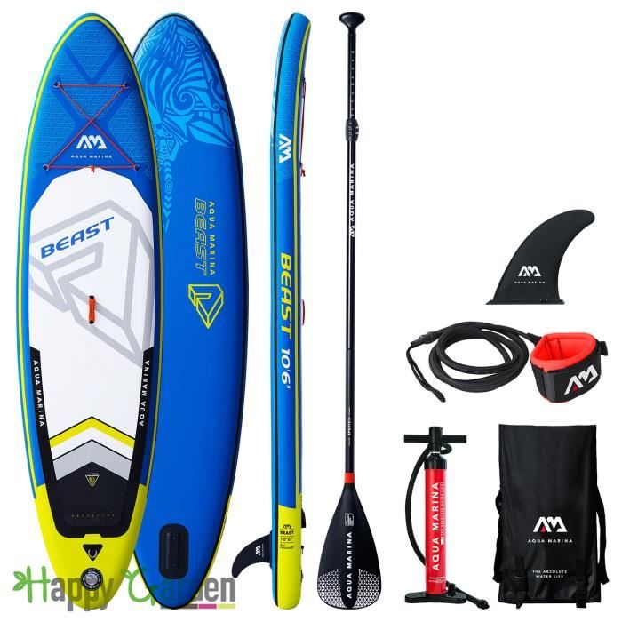 Stand Up Paddle Gonflable Beast Et Ses Accessoires Prix Pas Cher Cdiscount