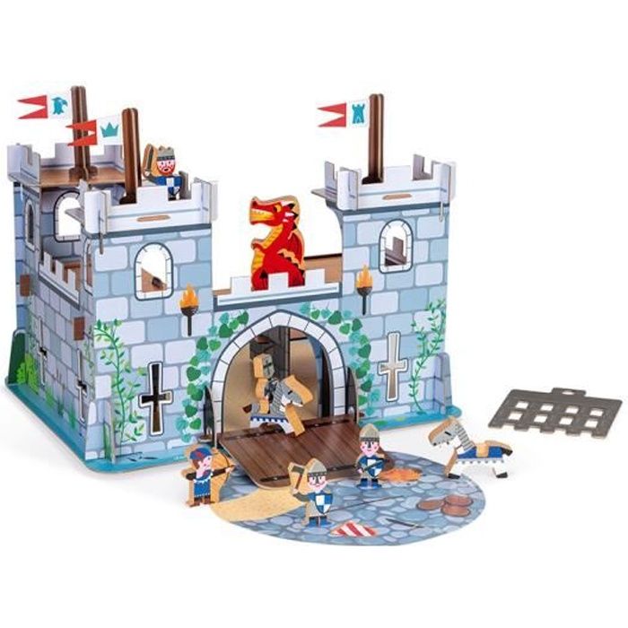 Janod Story Chateau Fort Des 3 Ans Cdiscount Jeux Jouets Janod Story Chateau Fort Des 3 Ans Cdiscount Jeux Jouets
