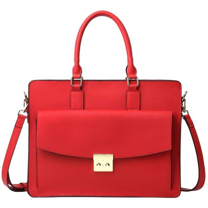 Sac a Main Leathario Sac Femme Porte Document en Cuir veritable Sac a Main Sac bandouliere en Cuir 2699 Cdiscount Bagagerie Maroquinerie
