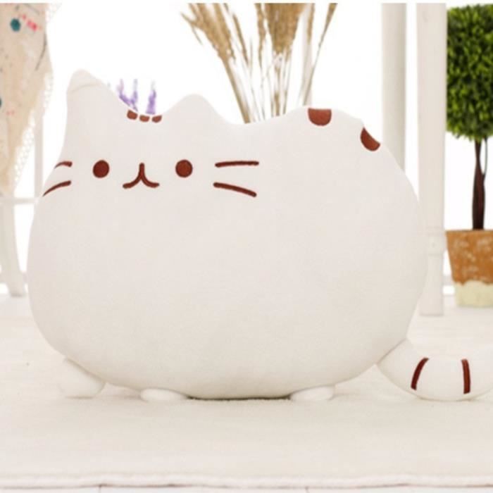 Coussin Pusheen HI 40x40 Cm – Gris/rose/bleu, Tout Doux En Polyester