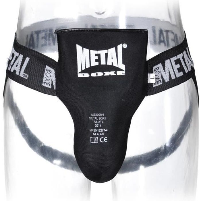 Coquille De Protection Sportive Pour Homme - Noir Taille M - Idéale Pour Boxe, MMA, Arts Martiaux