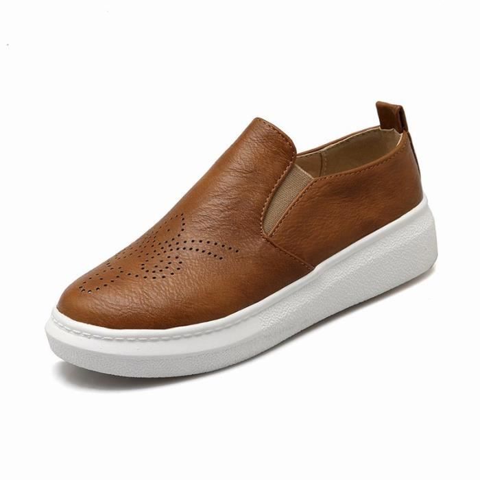 chaussure femme ronde