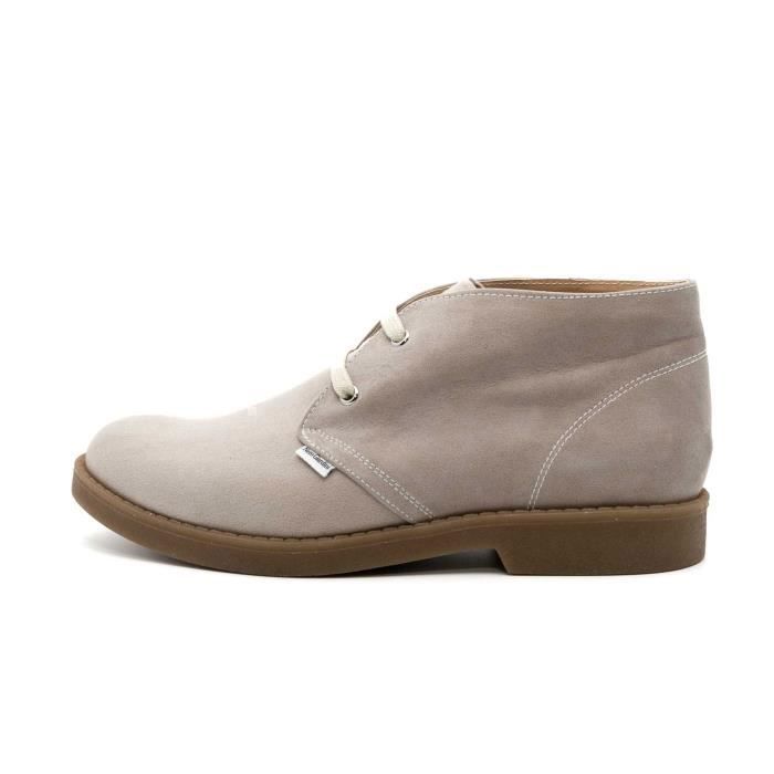Nero Giardini Sneakers enfant Nerogiardini T.Velours Sable 400 Tr Bastia 490 Ambre - Beige