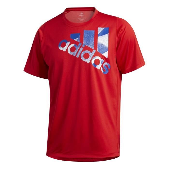 T-shirt Multisport Homme adidas Tokyo Badge of Sport Rouge foncé