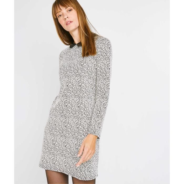 robe courte en maille