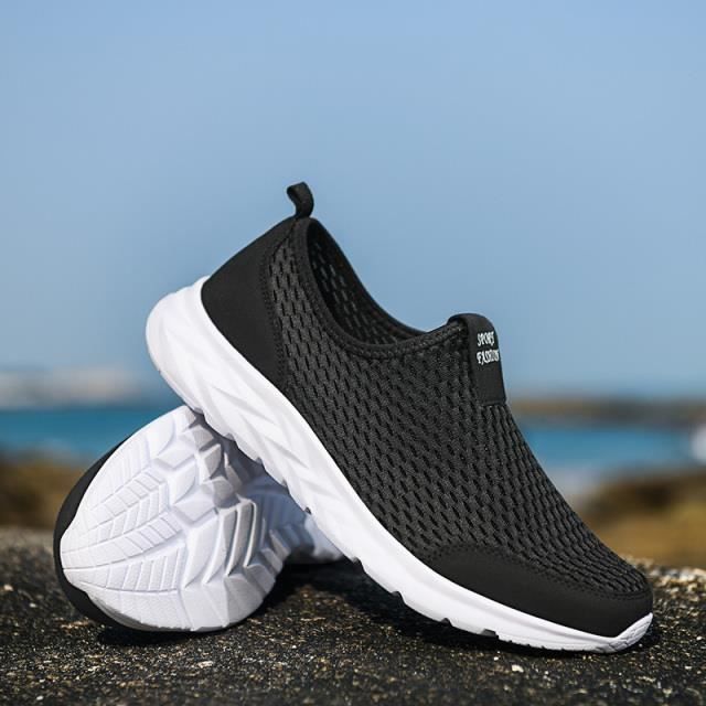 Brooklyn Mocassins Lin Respirant Semelle Espadrille Slip-On Chaussures Été Légères main image 1