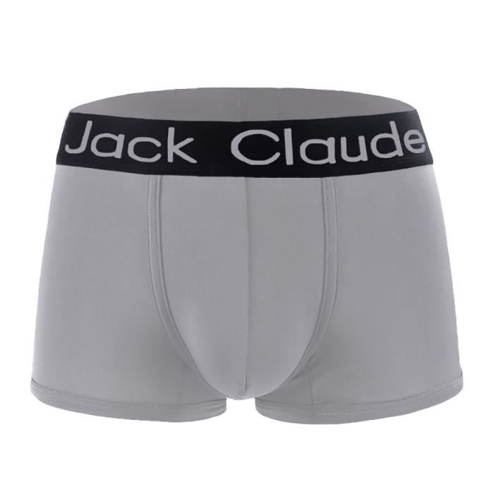 Sous vetement homme JS One boxer slips doux protection avancee contre les odeurs Gris Gris Cdiscount Pret a Porter
