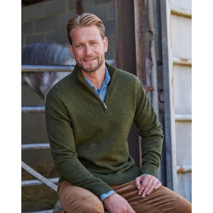 Pull en laine vert sales
