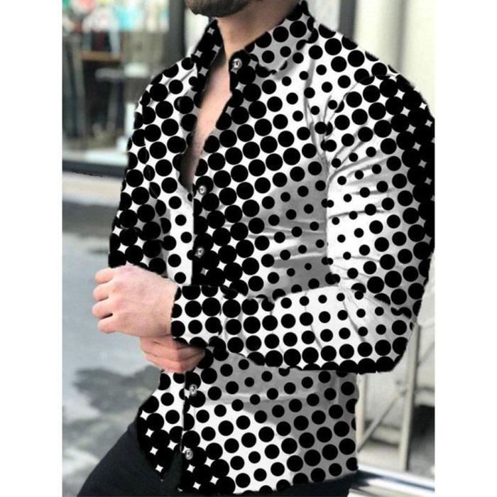 Chemise homme à pois deals