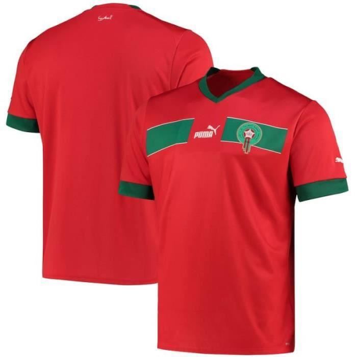 Maillot Authentique Maroc Domicile Coupe du Monde 2022 2023