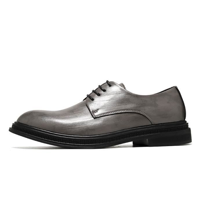 Derbies homme gris store