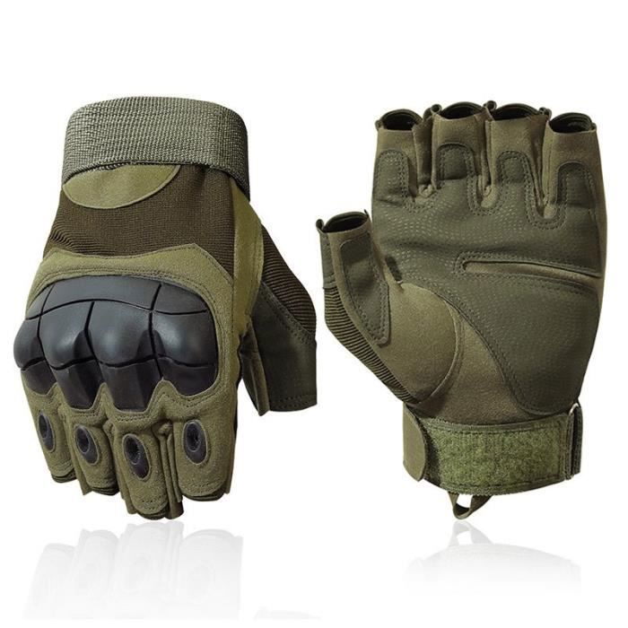 Gants Tactiques FREE SOLDIER - Protection Jointures - Pour Moto, Randonnée, VTT, Travail - Taille S à XXL
