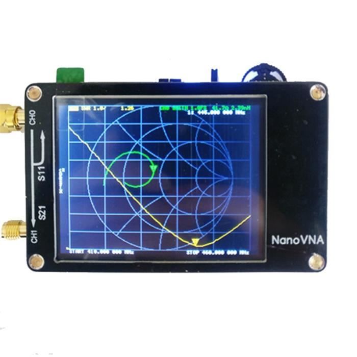 Analyseur de réseau de vecteur portatif VNF analyseur dantenne UHF VHF MF 50KHz-900MHz MF VNA