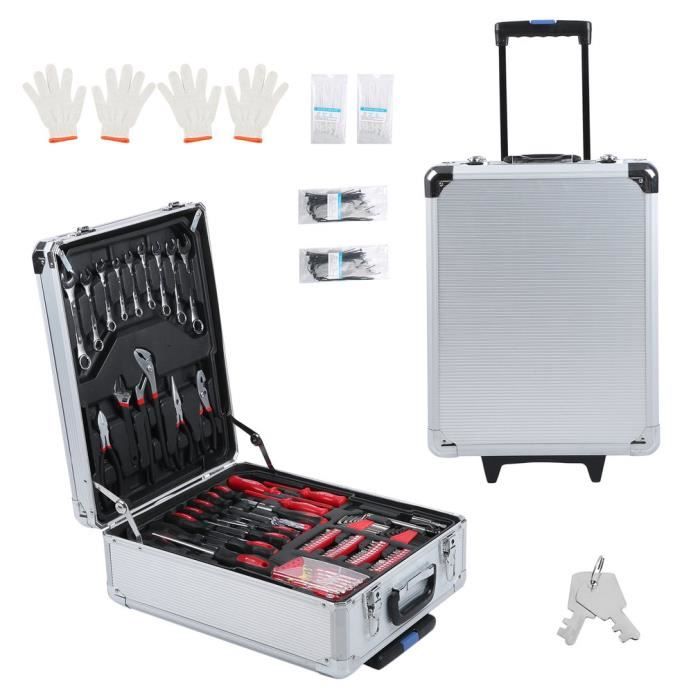 Set D'outils 14 Pièces Avec Boîte En Forme De Moto - Mallette De Rangement - Neuf, Marque Euroweb
