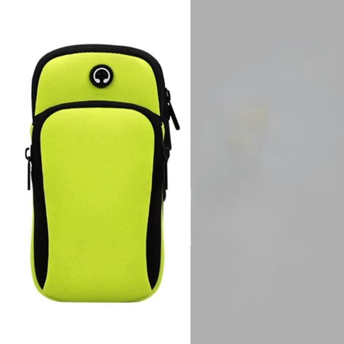 2 Brassards Sport Running Avec Poche Téléphone Résistant à L'Eau - Pour Smartphones Jusqu'à 6.8"