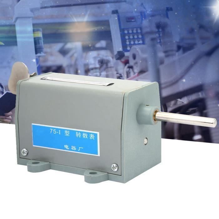 Compteur Mécanique Manuel Oumefar D67F - 5 Chiffres (0-99999) - Réarmable - Pour Presse, Machines - Vitesse ≤200 Coups/seconde