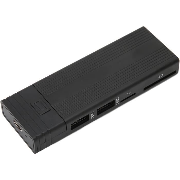 Boîtier disque dur externe HDDE25410BK USB 3.1 Aluminium