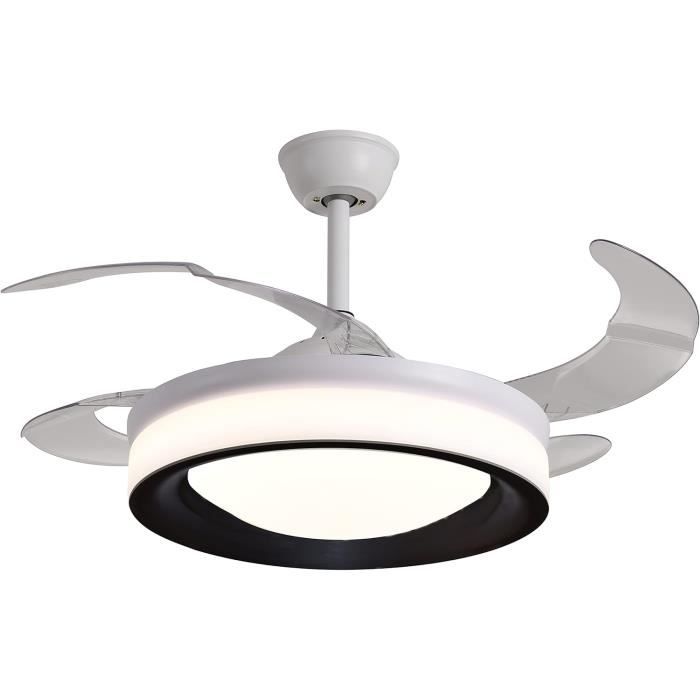 Ventilateur De Plafond Titan Moteur Dc  Pales Dployables Avec ...