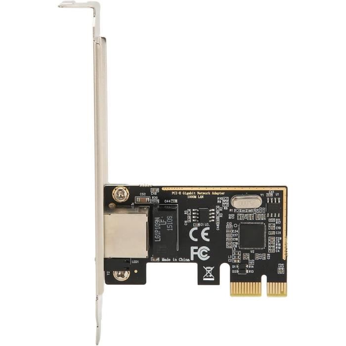 Carte réseau Gigabit Carte Réseau PCI Express PCI-E Gigabit Ethernet