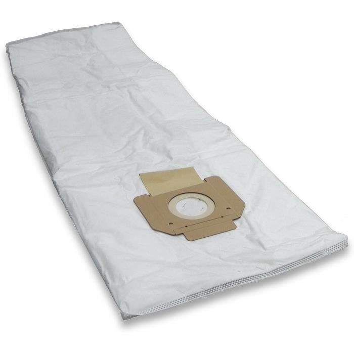 Vhbw 10x Filtre Textiles Compatible Avec Protool Festool VCP 260 Eh Vcp 260 E L Aspirateur Sec Et Humide Sac Filtrant Lavable Bleu 95029126