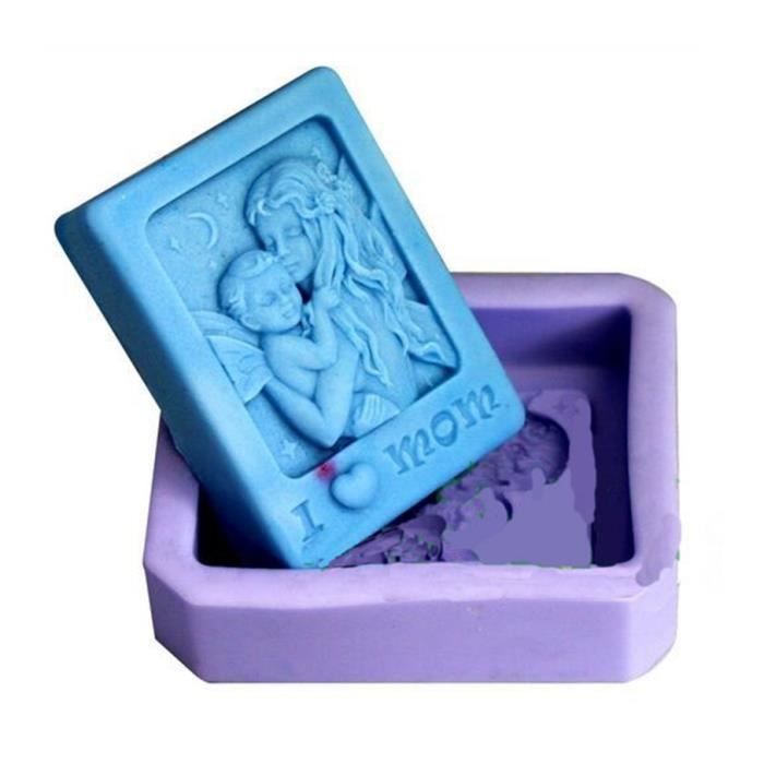 Mom Day Moule Bebe De Silicone De Endearment Mere J Adore La Main De Maman Cdiscount Maison