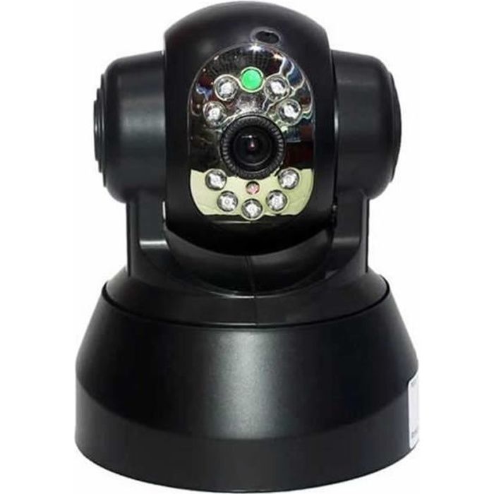 Caméra de surveillance wifi Haute définition de 1 Mégapixel, motorisée et enregistrement sur carte SD
