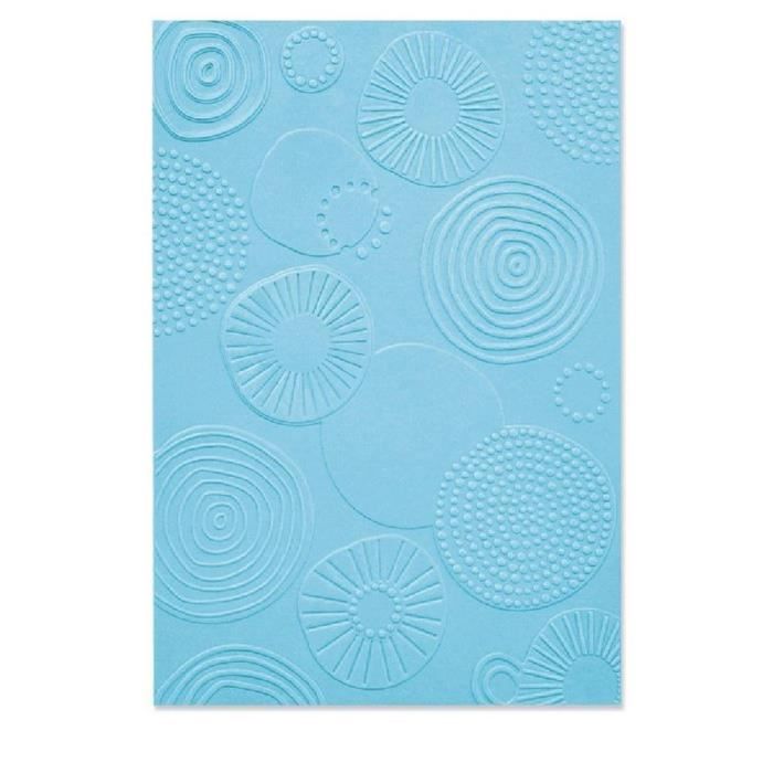 Plaque De Gaufrage Vaessen Creative Motif Bonhommes De Neige - 14,6 X 10,7 Cm, Plastique Transparent, Réutilisable