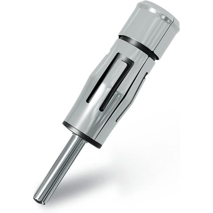 Lot De 5 Connecteurs D'antenne ISO Mâle Pour Autoradio - Compatible RG58, Sertissage Ou Soudure, Coque Plastique