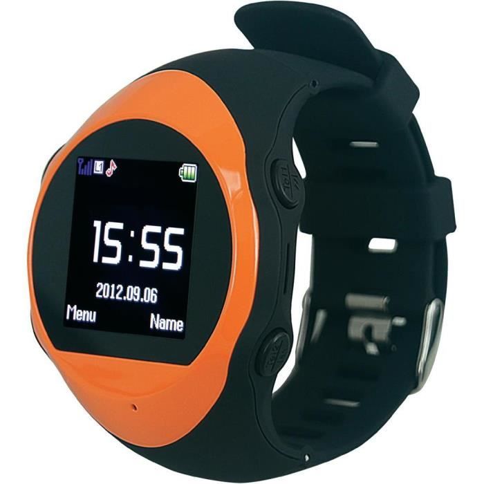 Montre GPS MP3 T l phone TrackWatch Achat vente montre Mixte