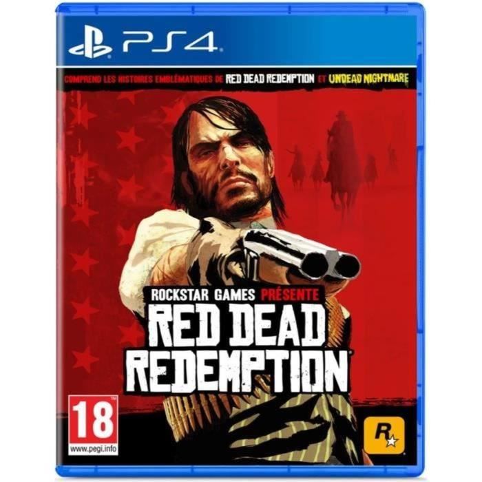 Jeu PS4 Dead Redemption Standard Western épique 1 joueur Inclut Undead Nightmare