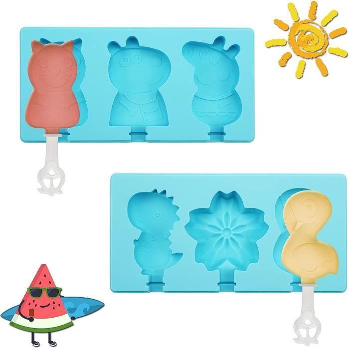 Moule En Silicone Pour Sucette Géante Fondante - 2 Pièces - Fabrication Coréenne