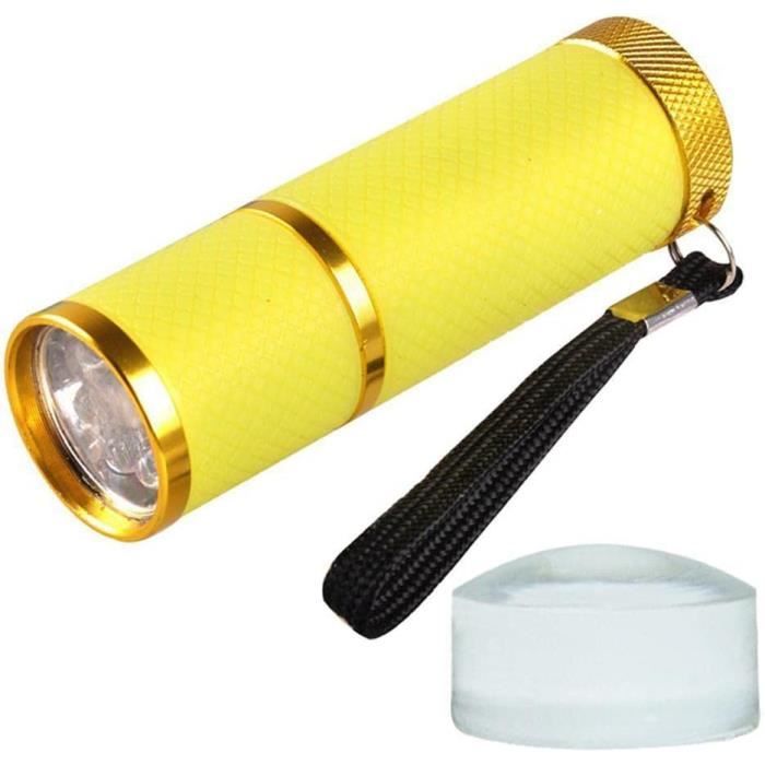 Bleu - Mini sèche ongles Portable à LED, 2 couleurs, 9 LED, lampe de poche  à séchage rapide, forme de lampe U - Cdiscount Electroménager