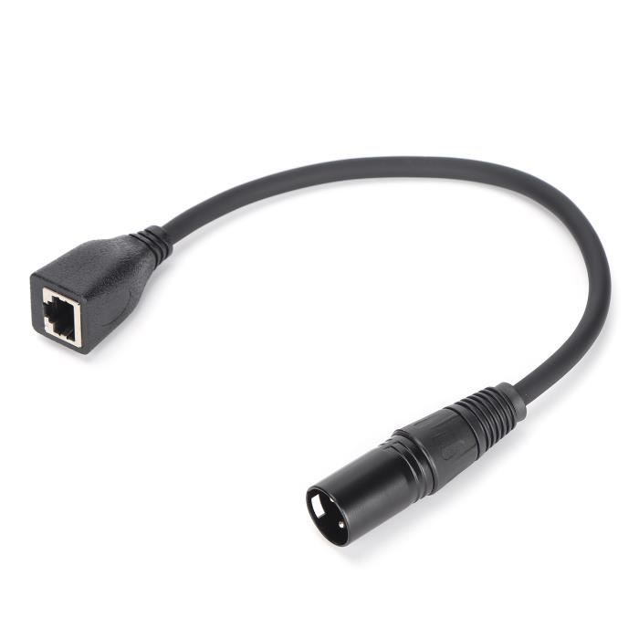 Câble XLR Vers RJ45 Euroharry – Économique, Sans Oxygène, Tout Usage