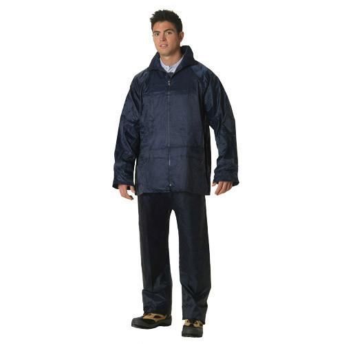 Tenue imperm able bleue en nylon Taille 8 X